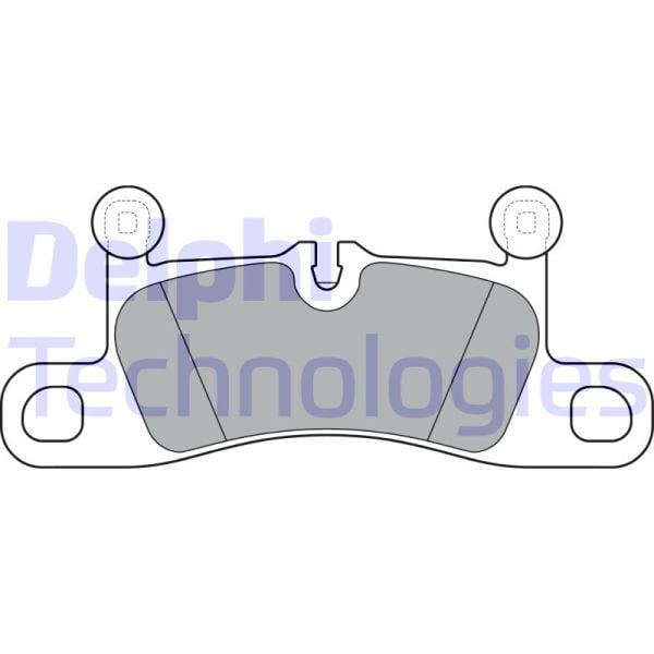 Porsche Boxster 2015-2019 Arası 3.8 Delphi Marka Arka Balata