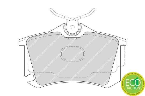 Seat Ibiza 1993-2002 Arası 2.0 i Ferodo Marka Arka Balata