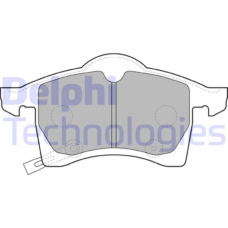 Opel Astra 1998-2009 Arası 2.0 DI Delphi Marka Ön Balata