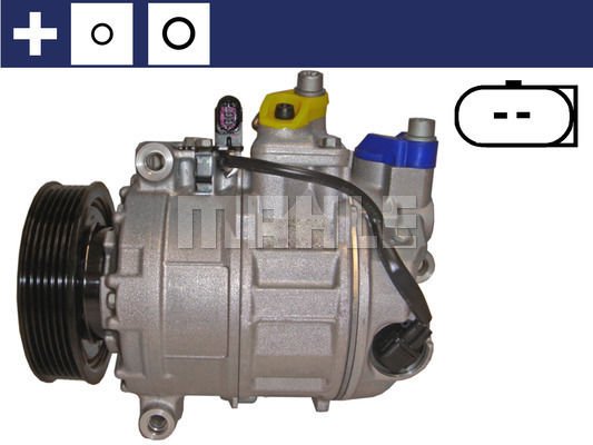 Volkswagen Touareg 2002-2018 Arası 3.0 V6 TDI Behr Marka Klima Kompresörü