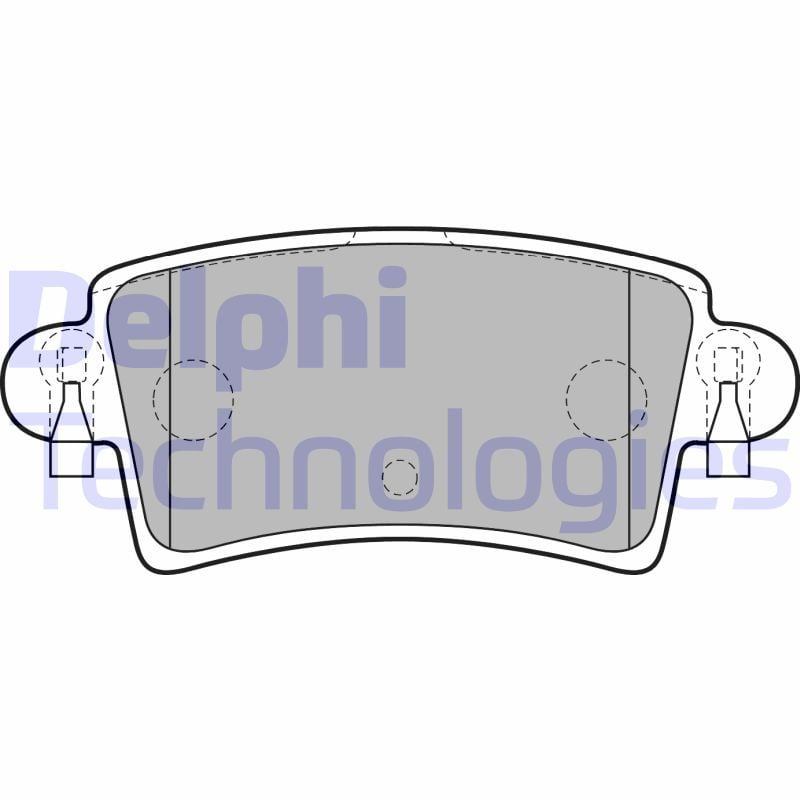 Opel Movano 1998-2003 Arası 2.8 DTI, 2.5 D Delphi Marka Arka Balata