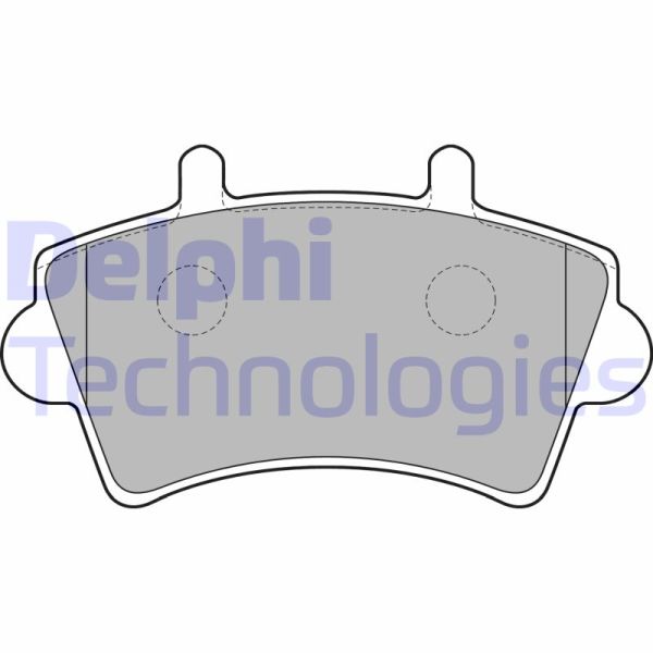Opel Movano 1998-2003 Arası 2.5 D, 2.8 DTI Delphi Marka Ön Balata