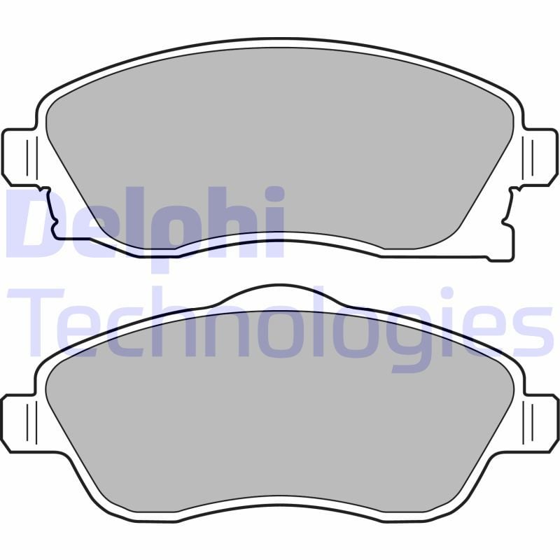Opel Meriva 2003-2010 Arası 1.8, 1.4 16V Twinport LPG Delphi Marka Ön Balata