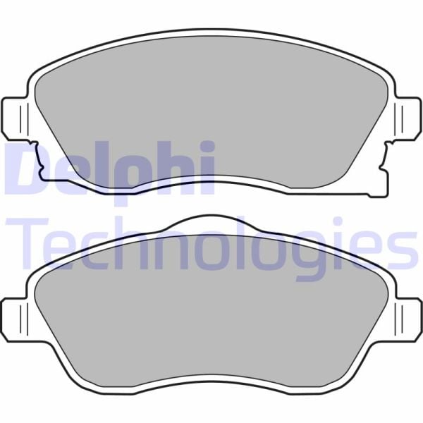 Opel Meriva 2003-2010 Arası 1.8, 1.4 16V Twinport LPG Delphi Marka Ön Balata