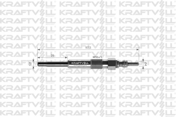 Alfa Romeo 155 1992-1997 Arası 2.5 TD Kraftvoll Marka Kızdırma Bujisi