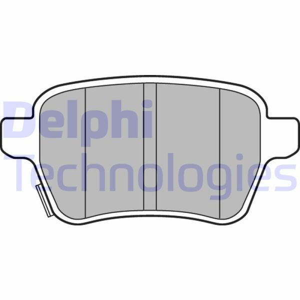 Opel Adam 2012-2019 Arası 1.0, 1.4, 1.2, 1.4 LPG Delphi Marka Arka Balata
