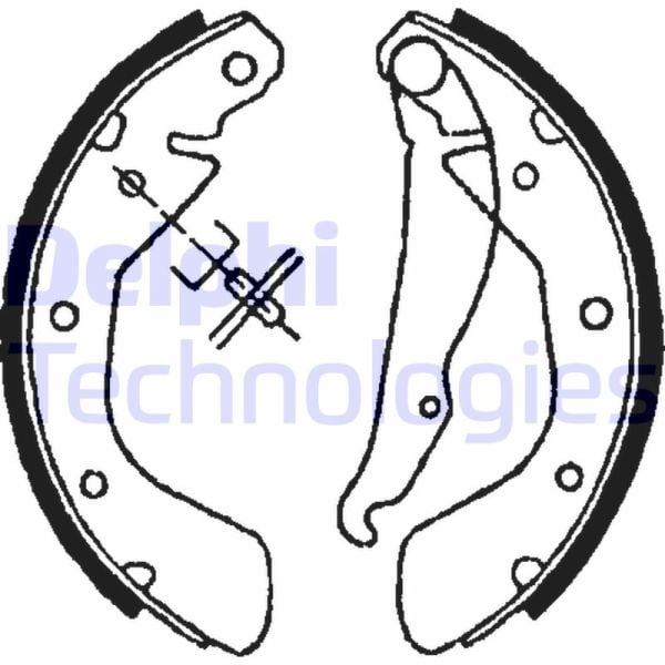 Opel Vectra 1988-2004 Arası 1.6 S Delphi Marka Pabuçlu Balata
