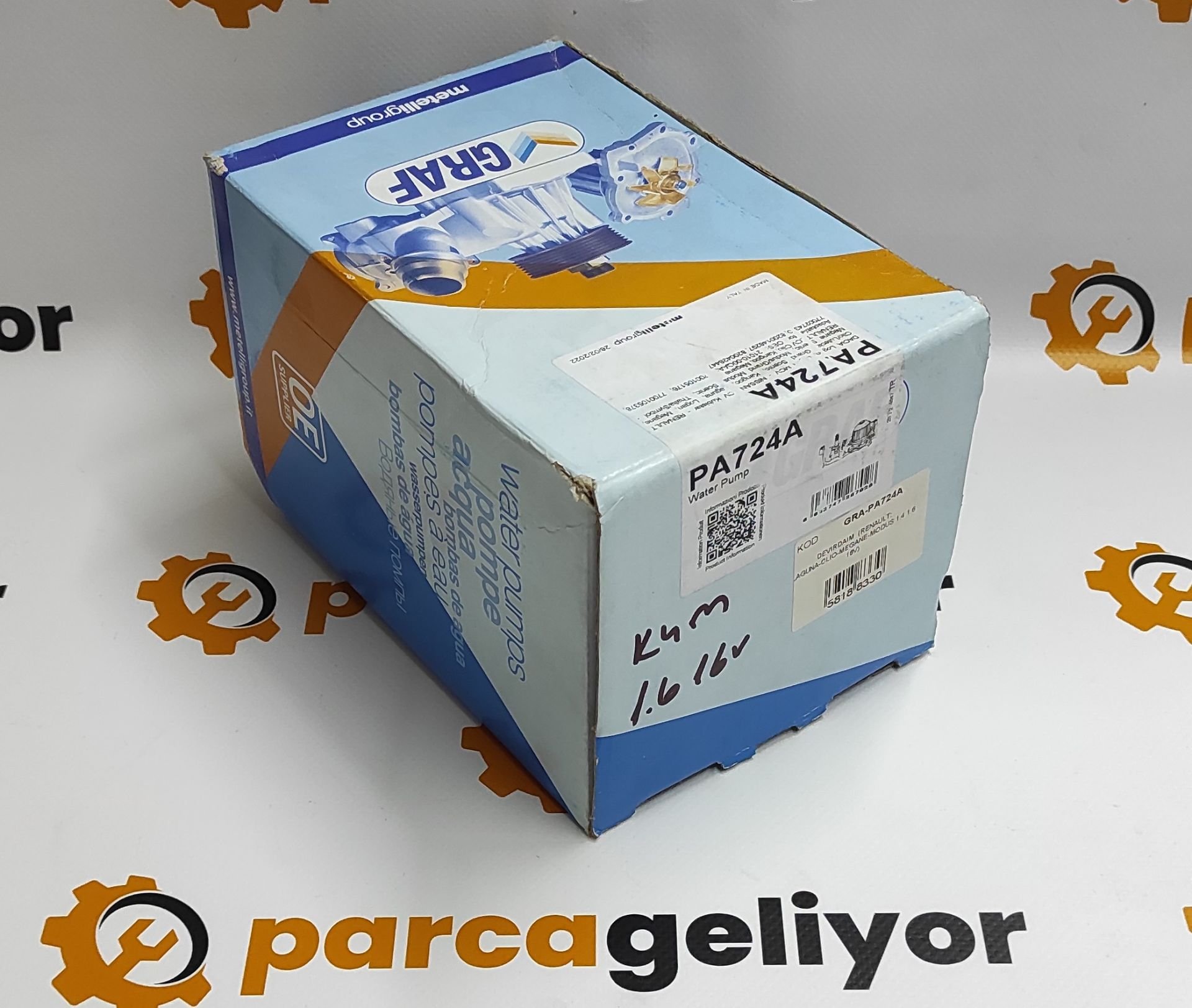 Scenic III 1.6 16V Benzinli Devirdaim Graf GRA-PA724A