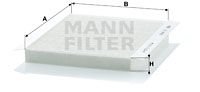 Fiat Bravo 2006-2010 Arası 1.4 16V, 2.0 D Multijet, 1.6 D Multijet, 1.9 D Multijet, 1.4 LPG Mann Marka Polen Filtresi