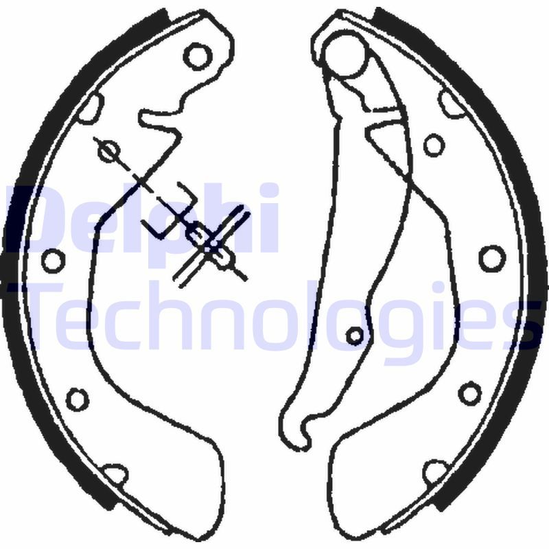 Opel Vectra 1988-2004 Arası 1.6 i Cat Delphi Marka Pabuçlu Balata