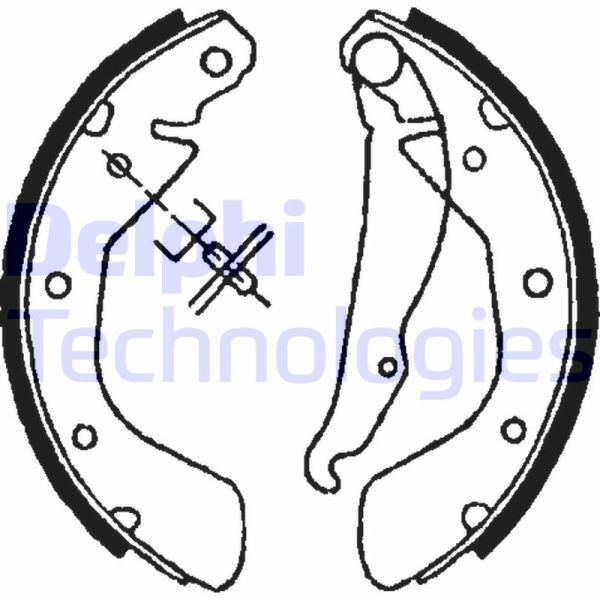 Opel Vectra 1988-2004 Arası 1.6 i Cat Delphi Marka Pabuçlu Balata