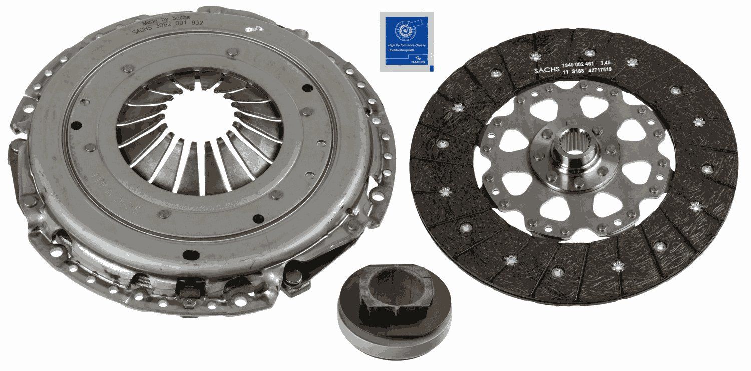 Citroen Jumper 2006-2010 Arası 2.2 HDi 120 Sachs Marka Debriyaj Seti