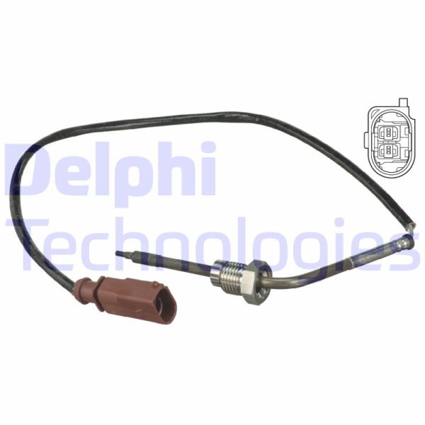 Volkswagen Polo 2009-2013 Arası 1.6 TDI Delphi Marka Egzoz Sıcaklık Sensörü