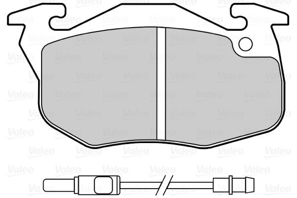 Citroen Ax 1986-1998 Arası 14, 14 D Valeo Marka Ön Balata