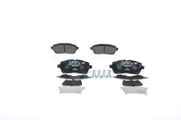 Ford Fiesta 2008-2012 Arası 1.6 TDCi Bosch Marka Ön Balata