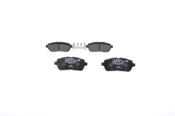 Ford Fiesta 2008-2012 Arası 1.6 TDCi Bosch Marka Ön Balata