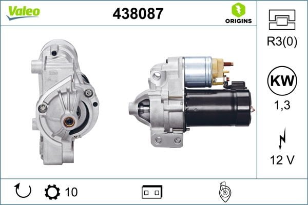 Citroen C5 2001-2005 Arası 3.0 V6 Valeo Marka Marş Motoru