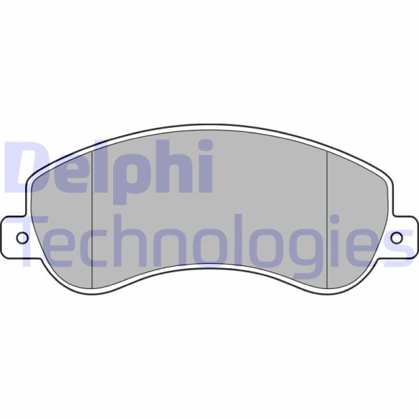Ford Transit 2006-2014 Arası 2.2 TDCi RWD, 2.2 TDCi, 2.2 TDCi 4x4 Delphi Marka Ön Fişsiz Balata