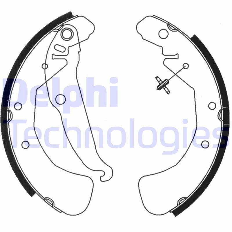 Opel Astra 1991-2005 Arası 1.8 i Delphi Marka Pabuçlu Balata