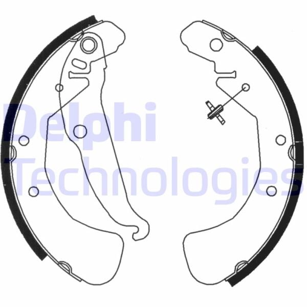 Opel Astra 1991-2005 Arası 1.8 i Delphi Marka Pabuçlu Balata