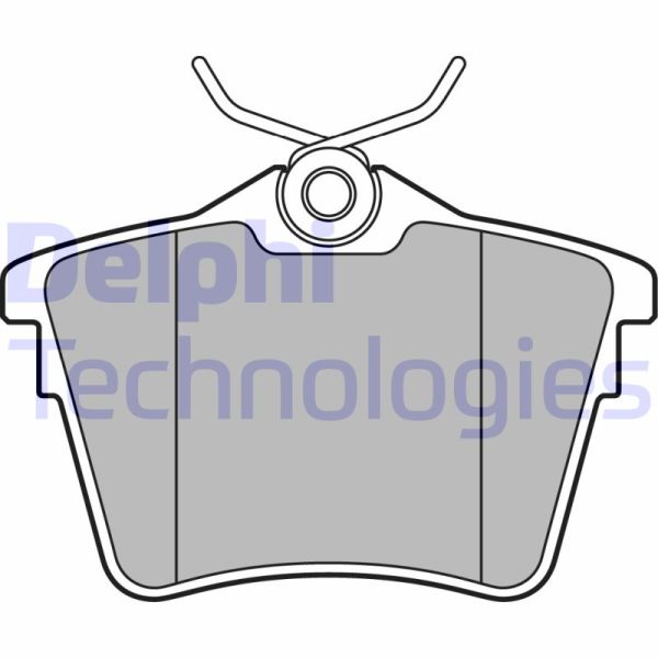 Peugeot 407 2004-2011 Arası 2.0 Bioflex Delphi Marka Arka Balata