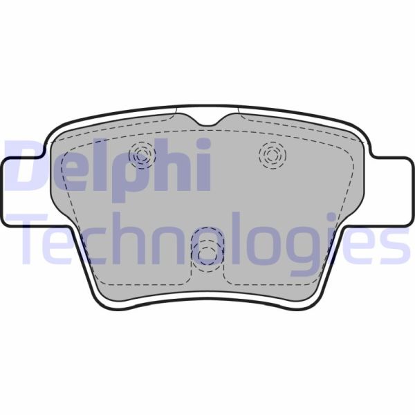 Peugeot 307 2000-2012 Arası 2.0 HDi 110 Delphi Marka Arka Balata