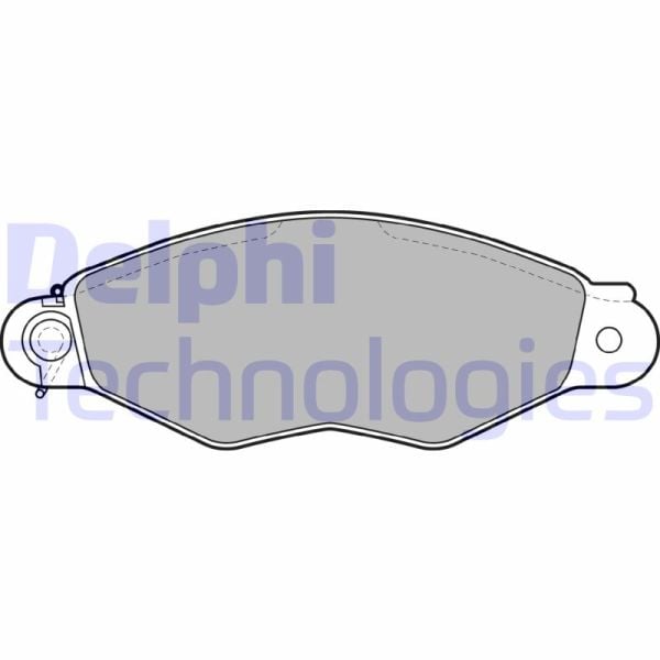 Citroen Xsara 1997-2010 Arası 1.4 i, 1.6 i, 1.5 D Delphi Marka Ön Balata