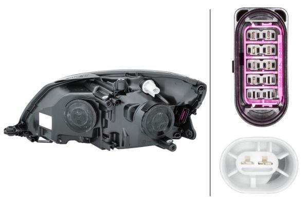 Skoda Fabia 2006-2014 Arası 1.2 12V Sağ Hella Marka Far