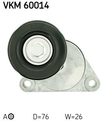 Chevrolet Nubira 2005-2011 Arası 1.4 SKF Marka Vantilatör Kayış Gergi Rulmanı