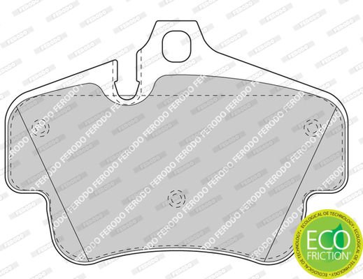 Porsche Boxster 2007-2016 Arası S 3.4 Ferodo Marka Arka Balata