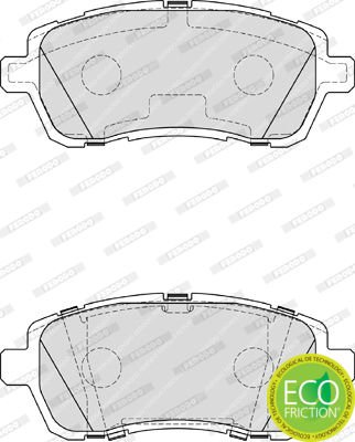 Ford Fiesta 2008-2012 Arası 1.6 Ti Ferodo Marka Ön Balata