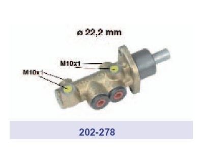 Palio 1.2 8V Fren Ana Merkezi Cifam CIF-202-278