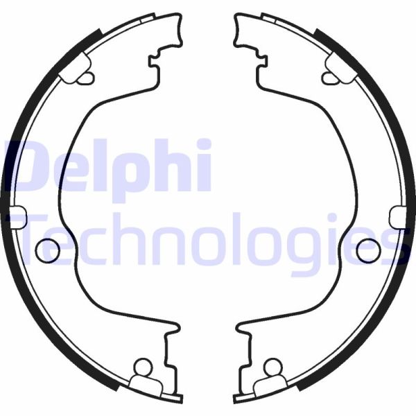 Opel Antara 2006-2010 Arası 2.4 4x4 Delphi Marka Pabuçlu Balata