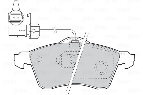 Volkswagen Transporter 1990-2004 Arası 2.4 D Valeo Marka Ön Balata