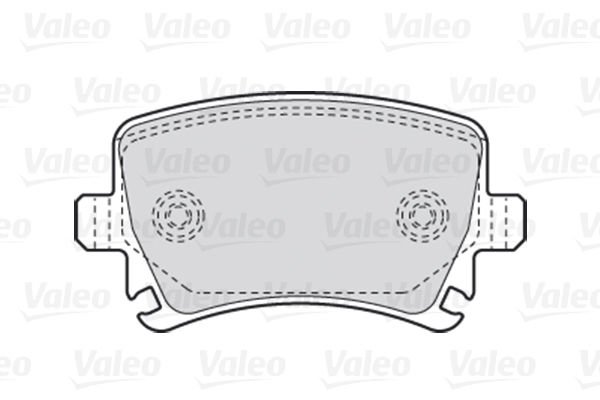 Volkswagen Passat 2005-2015 Arası 1.4 TSI Valeo Marka Arka Balata