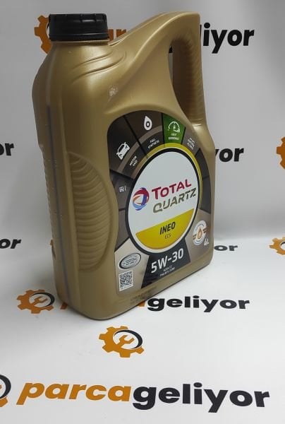 5W30 Motor Yağı Total Partiküllü 4 Lt TOT-221328