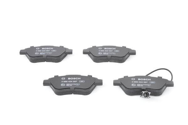 Fiat Stilo 2001-2010 Arası 1.2 16V Bosch Marka Ön Balata Fişli