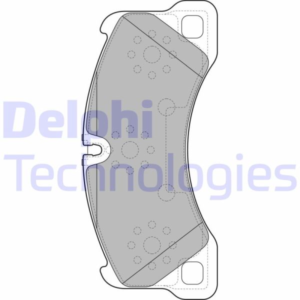 Porsche Cayenne 2010-2014 Arası 4.8 Turbo, 3.0 Diesel Delphi Marka Ön Balata