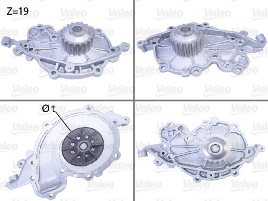 Renault Espace 1996-2002 Arası 2.2 12V TD Valeo Marka Devirdaim Su Pompası