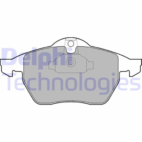 Opel Vectra 1995-2003 Arası 1.6 i, 1.8 i 16V, 1.6 i 16V Delphi Marka Ön Balata