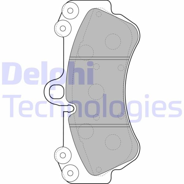 Volkswagen Touareg 2002-2018 Arası 2.5 R5 TDI Delphi Marka Ön Balata
