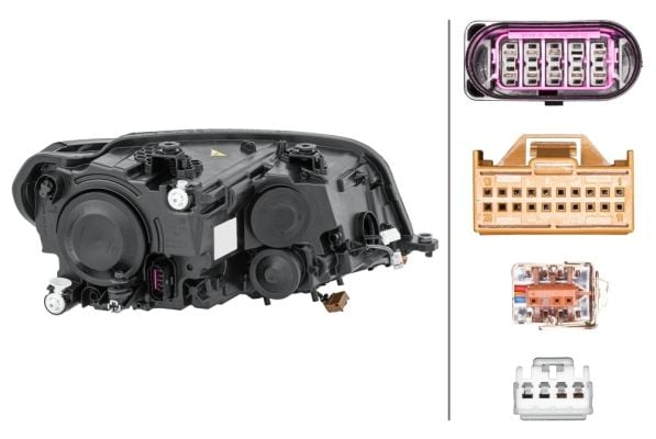 Volkswagen Caddy 2015-2019 Arası 1.2 TSI, 2.0 TDI 4motion, 2.0 TDI, 1.6 TDI, 1.4 TSI, 1.4 TGI CNG Sol Xenon Hella Marka Far