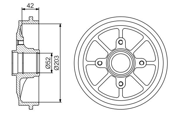 Citroen C3 2002-2006 Arası 1.4 16V Bosch Marka Kampana