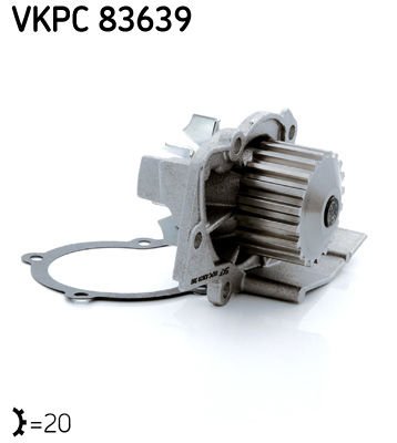 Peugeot 206 1998-2012 Arası 1.9 D SKF Marka Devirdaim Su Pompası