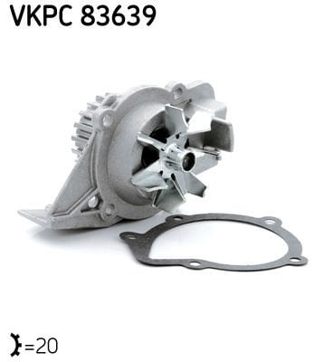 Peugeot 206 1998-2012 Arası 1.9 D SKF Marka Devirdaim Su Pompası