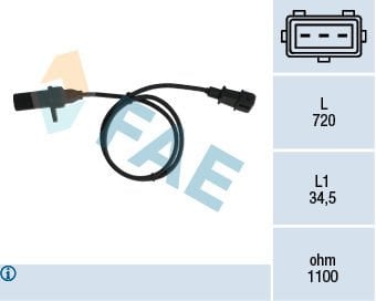 Fiat Brava 1995-2003 Arası 1.6 16V FAE Marka Krank Sensörü