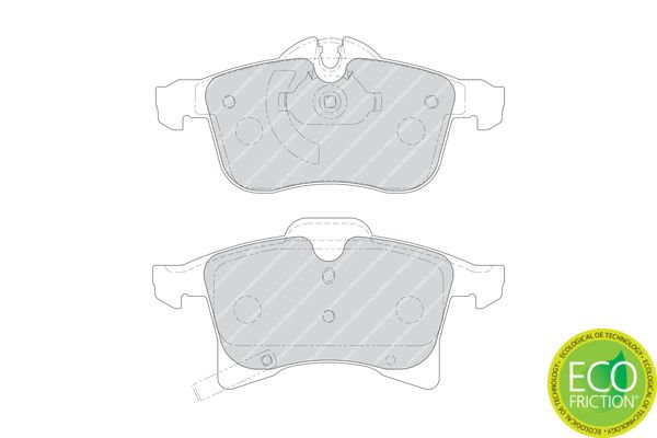 Opel Meriva 2003-2010 Arası 1.4 16V Twinport LPG Ferodo Marka Ön Balata