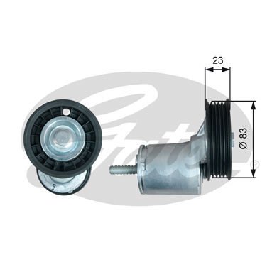 Audi A4 1994-2002 Arası 1.9 TDI, 1.9 TDI quattro Gates Marka Vantilatör Kayış Gergi Rulmanı
