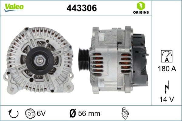 Audi A7 2010-2018 Arası 3.0 TDI, 3.0 TDI quattro Valeo Marka Alternatör