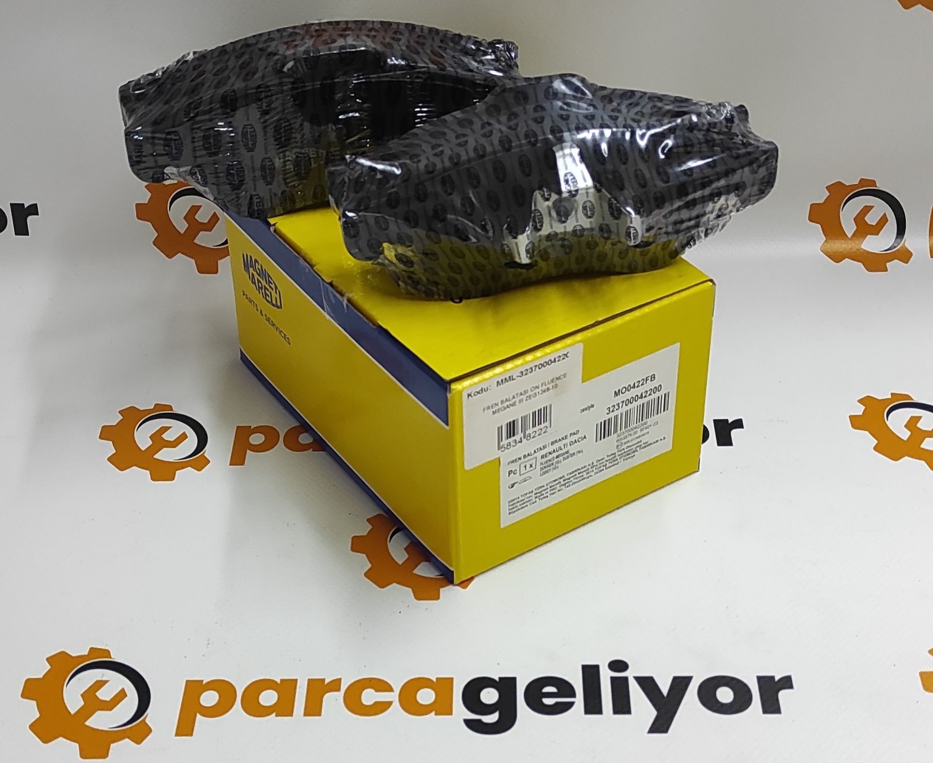 Fluence Ön Fren Balatası Magneti Marelli MML-323700042200
